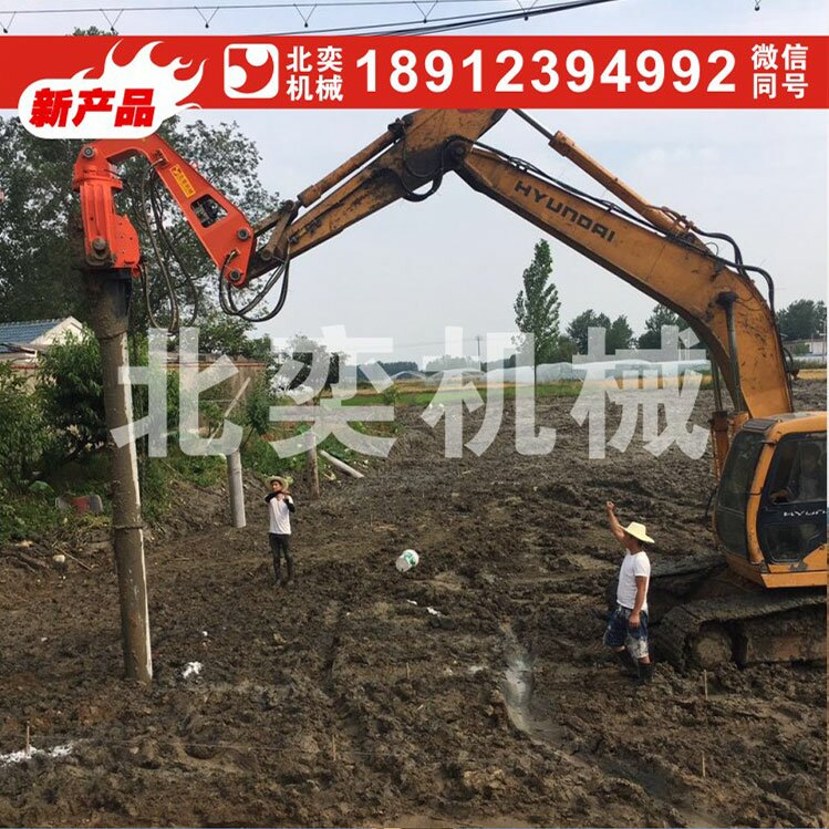 打桩机在雨污分流改造工程中的运用